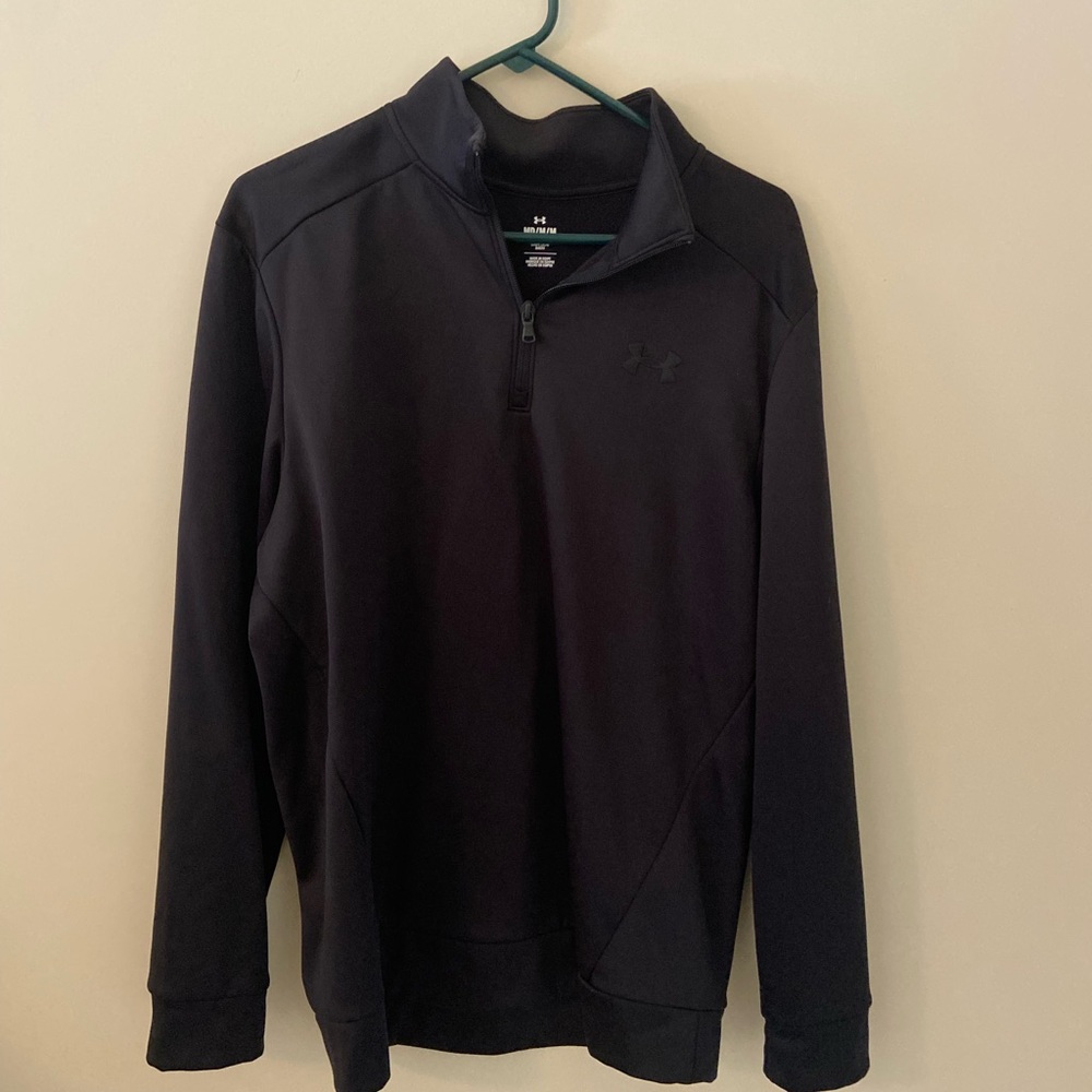 Under Armour Black Quarter-Zip Top